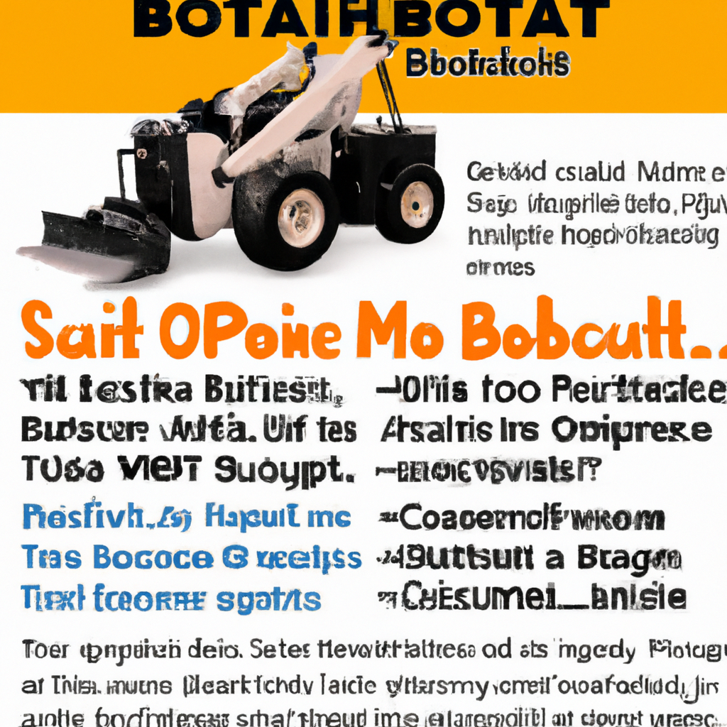 “Complete Bobcat Repair Manual with Specs and Diagrams”